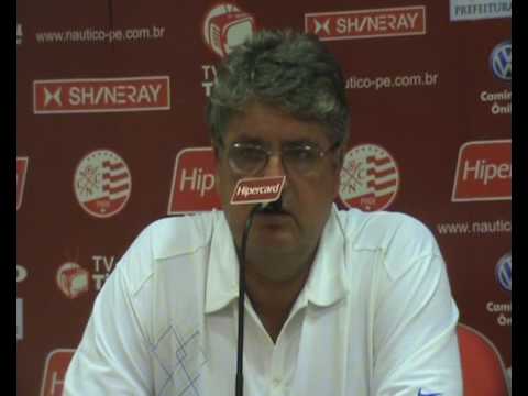 NauticoNET Náutico 3x2 Sport Série A 2009 Coletiva Geninho