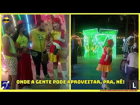 Tv Educativa VFM entrevista Atriz Natália Lima da Companhia Colorê Três Risos no Natal Iluminado 10/12/25 corte 07