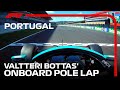 Valtteri Bottas' Onboard Pole Lap | 2021 Portuguese Grand Prix | Pirelli
