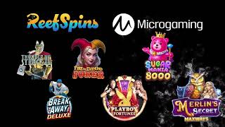 Microgaming slots now at ReefSpins | New Games, Big Moments