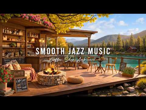 Relaxing Jazz Instrumental Music ☕ Cozy Coffee Shop Ambience & Smooth Jazz Music for Studying, Work