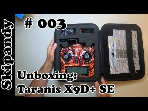 FrSky Taranis x9d+ SE unboxing [Deutsch]