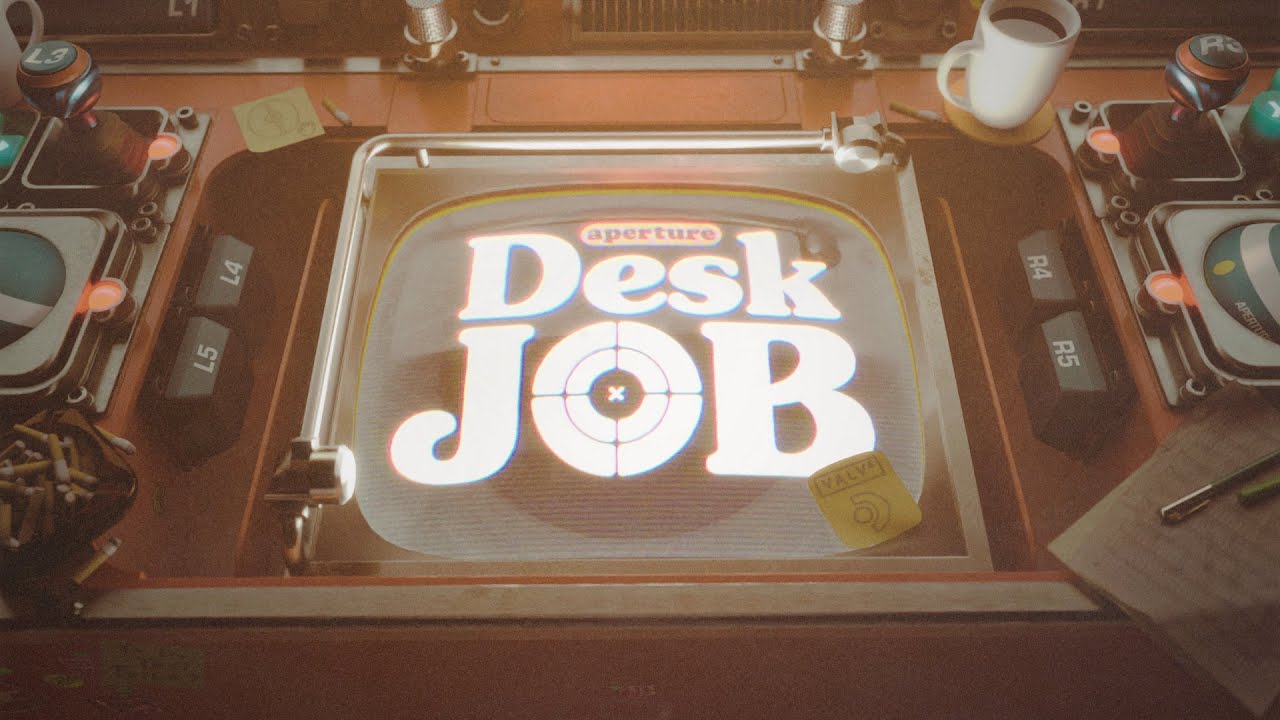 Aperture Desk Job Trailer - YouTube