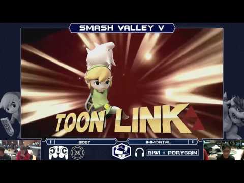 Smash Valley V Wii U Singles - Biddy (Toon Link) vs Immortal (Bowser) - Winners Quarters