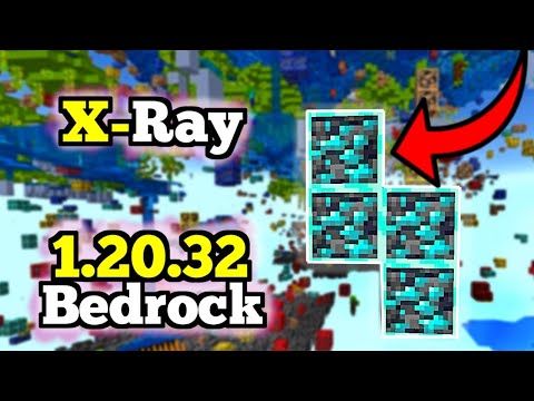 ElSalva -  🟢 X-RAY For Minecraft PE 1.20.30!!  |  Bedrock Windows 10 AND ANDROID |  Without Deactivating ACHIEVEMENTS