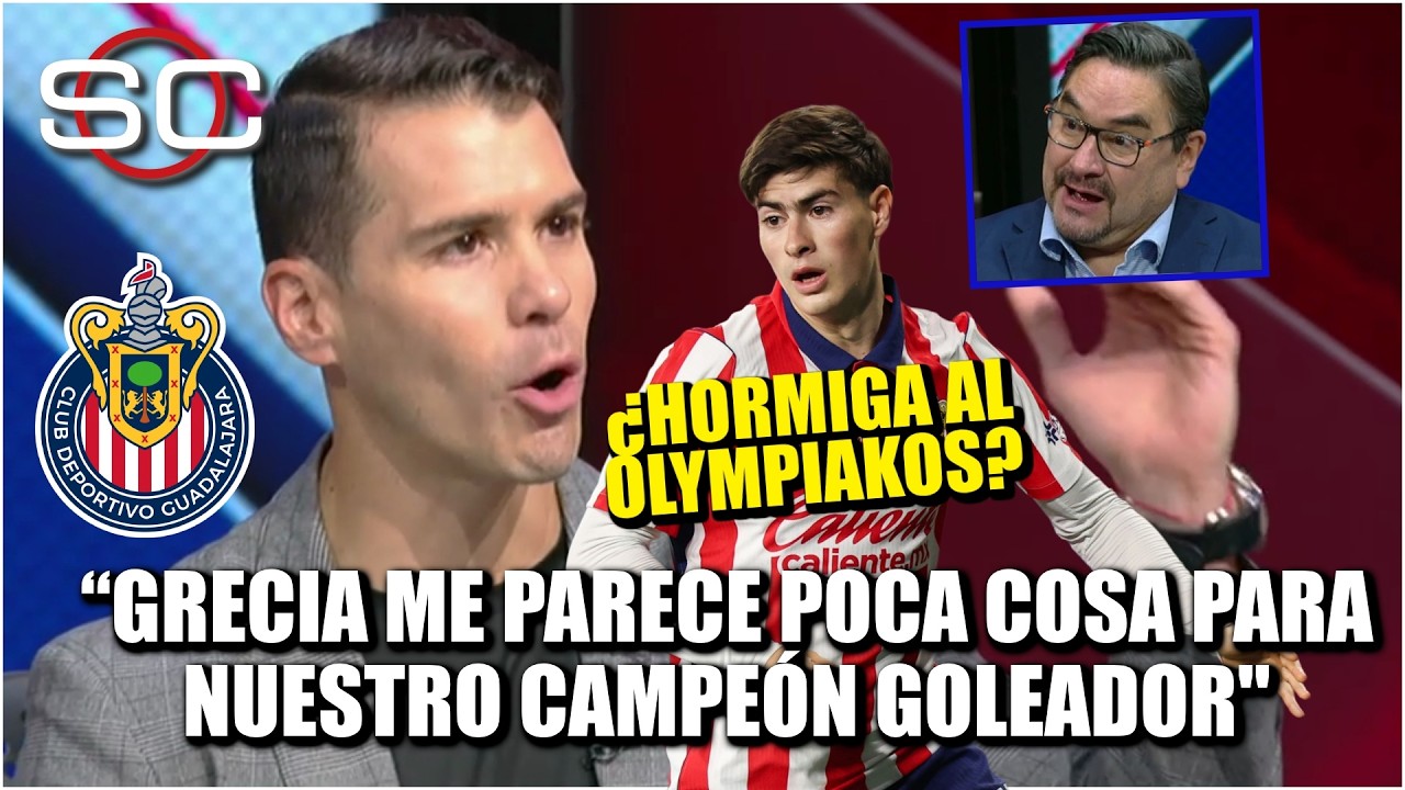 Pietra y Dipp CHOCAN sobre FUTURO de la Hormiga González en el Olympiakos de Grecia | SportsCenter