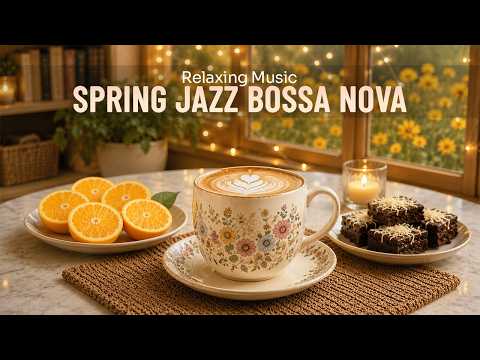 Summer Morning Jazz Cafe ☕ Gentle Bossa Nova & Soft Piano Music for Relaxing Good Mood