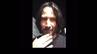 Keanu Reeves | NEW VIDEO 2021 How he was in Anthrax Safe Home Video 2003 👀💥