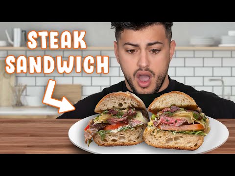 Homemade Steak Sandwich
