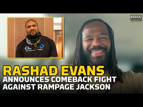 Rashad Evans Planning To Box ‘Rampage’ Jackson In February 2025