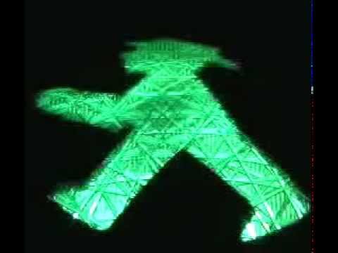 Ampelmännchen Grün Erfurt Thüringen Verkehr Fußgänger Symbol DDR 2006 HDV