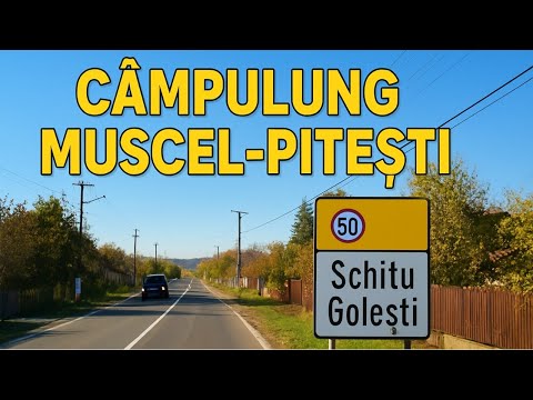 From Câmpulung Muscel to Pitești – Roads and landscapes in Romania