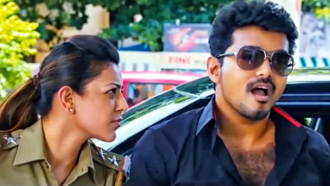 Kajal Aggarwal के Punishment का Vijay मज़ा ले रहा है | Policewala Gunda फिल्म का मजेदा