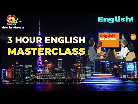 3 Hour English Masterclass: Pronunciation, Vocabulary, Grammar : Lesson 282