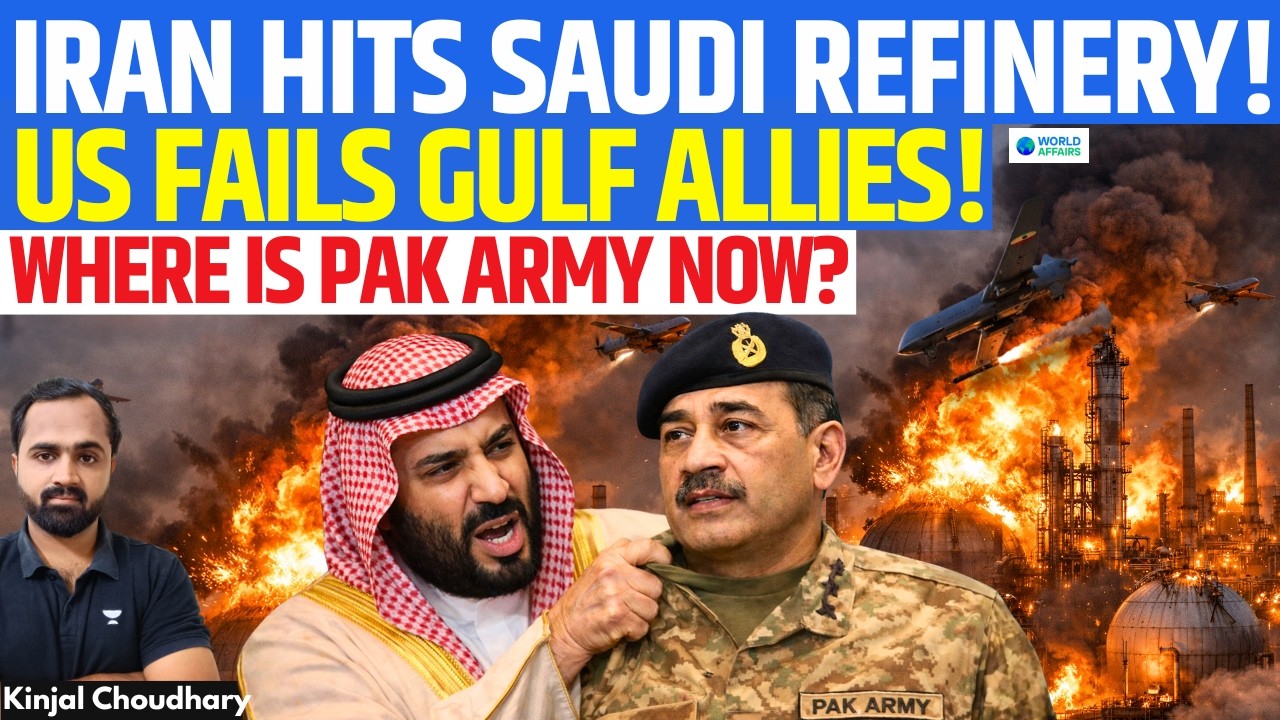 Iran Strikes Saudi’s Biggest Oil Refinery! Pakistan Betrays MBS - US Fails Gulf Allies | Kinjal