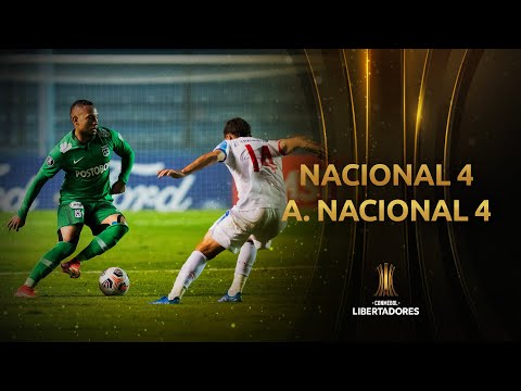 Melhores momentos | Nacional 4 x 4 Atlético Nacional | Libertadores 2021