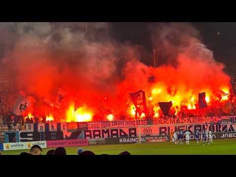 Rijeka - Dinamo Zagreb 08.02.2026 | Armada Rijeka and Bad Blue Boys