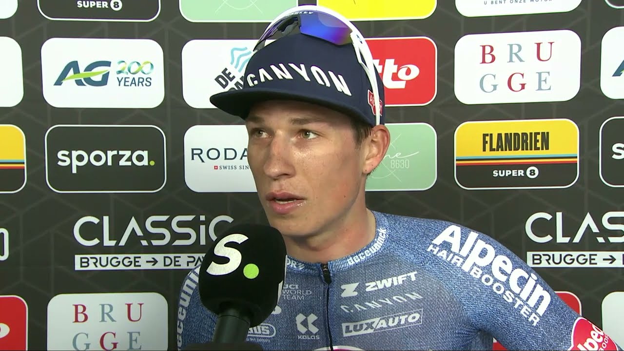 Classic Brugge - De Panne 2024: Interview Jasper Philipsen