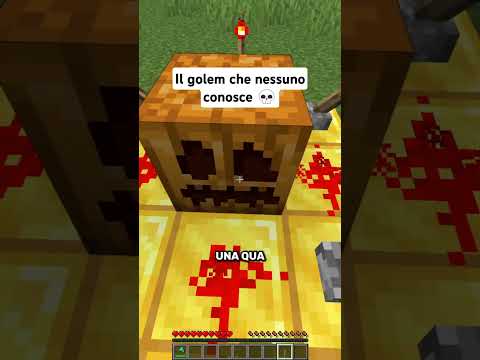 il golem era anche molto carino 💀 #minecraft