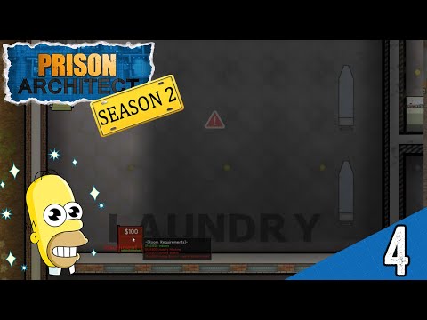 MR SPARKLES' Laundry Supreme! - Prison Architect: Season 2 - Part 4