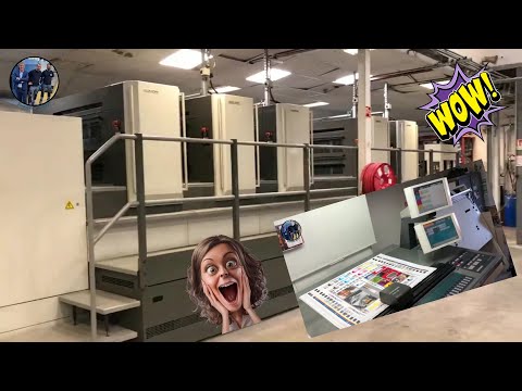 The high performance Komori Lithrone designed for today’s printing environment