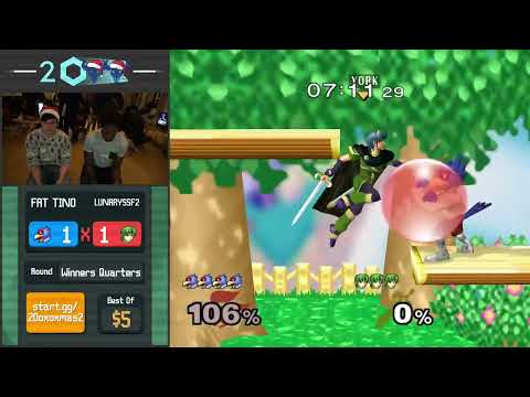 Fat Tino vs LunarySSF2 – 20OxOXmas 2 – Winners Semis