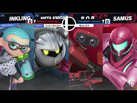 Legacy Bomb City Brawl 2 Doubles - LQF - YellowRello and Kanonzz Vs. WormHero and Kanye Rest
