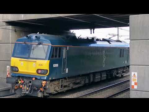 92006 0z87/0z88 Polmadie - Preston and Return, 7th - 8th April 2021