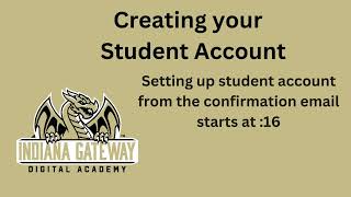 setting up student  account