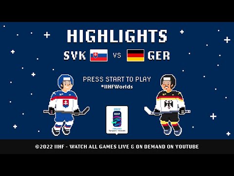 Хоккей Highlights | Slovakia vs. Germany | 2022 #IIHFWorlds