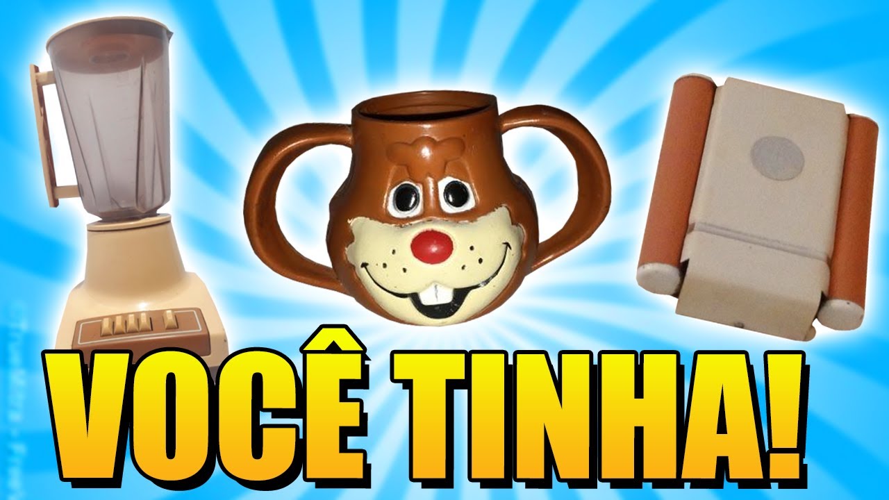 50 COISAS QUE TODO MUNDO TINHA EM CASA (ANOS 80 e 90)! #2