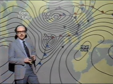 Here is the Weather! - with Michael Fish Monday 2nd February 1981 BBC1