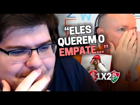 CASIMIRO REAGE AO BALDASSO: INTER 1X2 FLUMINENSE PELA LIBERTADORES 2023 | Cortes do Casimito