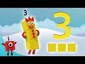 Numberblocks - The Number 3 | Learn to Count | Learning Blocks
