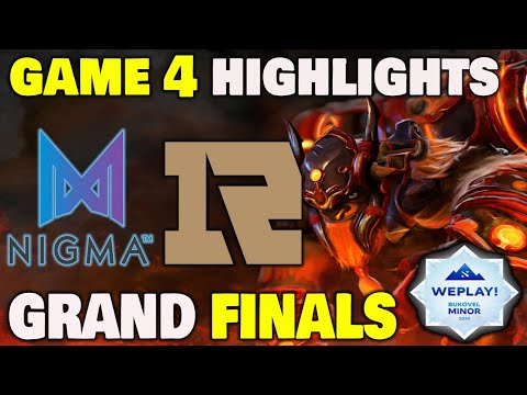 NIGMA VS ROYAL NEVER GIVE UP GAME 4 WePlay! Bukovel Minor 2020 Grand Finals