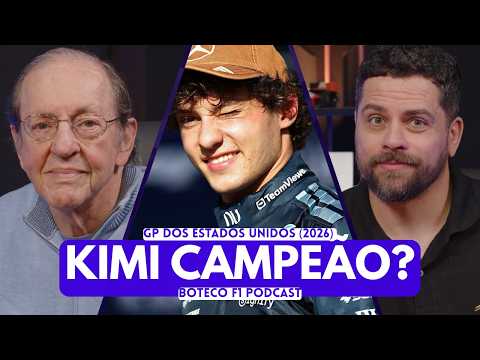 É HOJE QUE KIMI ANTONELLI CONQUISTA SEU TÍTULO? | ANÁLISE DO GP DOS ESTADOS UNIDOS DE F1 (2026)