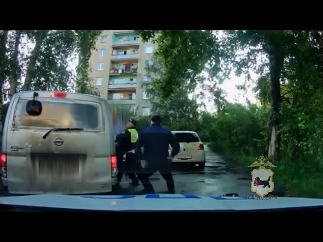 В Ангарске дорожные полицейские задержали нетрезвого водителя