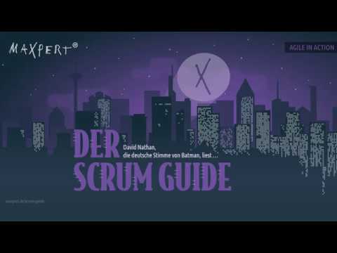Der Scrum Guide als Hörbuch | Gelesen von der deutschen Batman-Stimme 🦇 | Maxpert