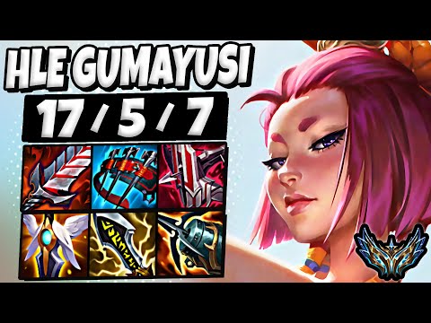 HLE Gumayusi Yunara vs Aphelios [ ADC ] Patch 26.2 Ranked Korea