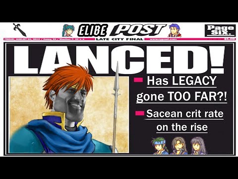 Play Fire Emblem 7 LEGACY NOW! LANCE ELIWOOD Gold Medal Javelin Toss!