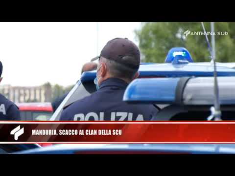 14 Ottobre 2020 - Manduria, scacco al clan della Scu