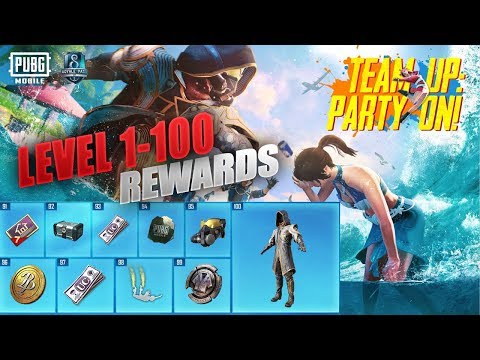 Season 8 Royale Pass All Rewards level 1-100 Pubg Mobile