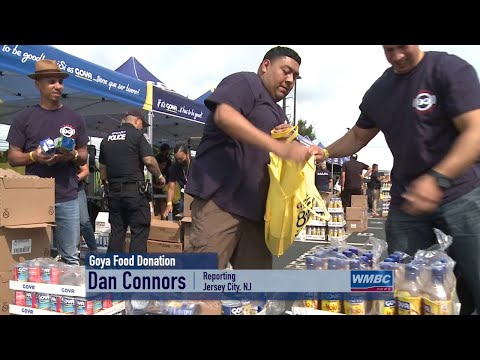 NJ Jersey City Goya Food Donation