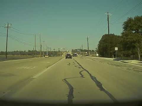 Tesla Model 3 adverts potential collision in Austin, Texas - Front Camera