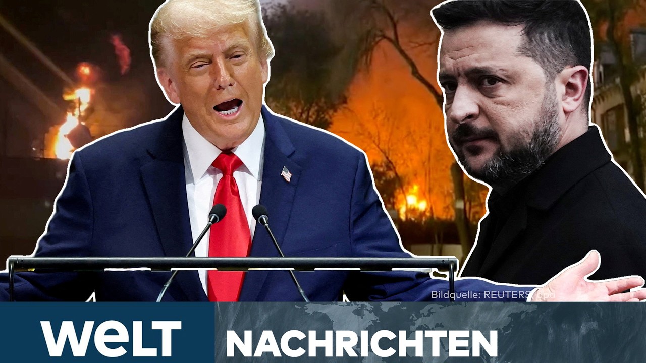UKRAINE-KRIEG: Kreml lehnt begrenzte Waffenruhe ab! Das sagt Trump beim NATO-Treffen I STREAM