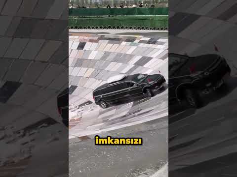 Hiçbir araba çıkamadı, o başardı! 💪