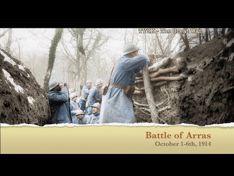 1914-33 First Battle of Arras 1-6 October 1914