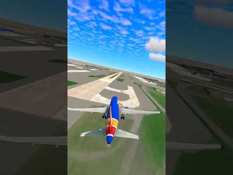 Southwest A320 Crazy Landing Part 2 #aviation #flightsimulator  #avgeek #a320 #landing #rfs