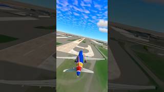 Southwest A320 Crazy Landing Part 2 #aviation #flightsimulator  #avgeek #a320 #landing #rfs