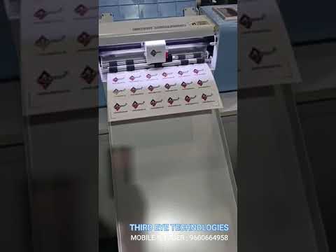 Fully Automatic Half Sticker Cutting Machine